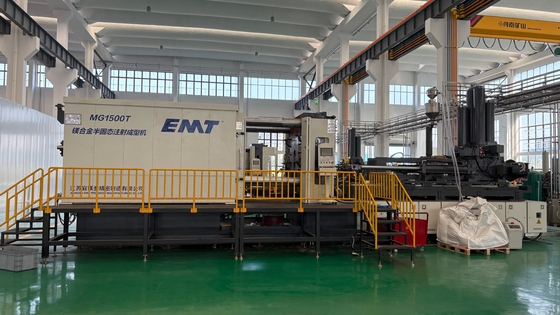 Ein guter Preis. 16 MPa Systematischer Betriebsdruck Magnesiumlegierung Druckgussmaschine 15000kN für Feststoff-Flüssigkeitsmischung Online